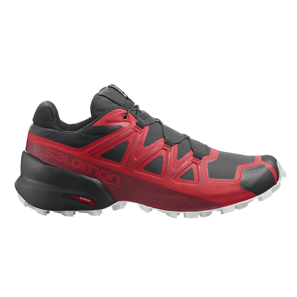 SALOMON SPEEDCROSS 5 Philippines - Men's Trail Running Shoes - Red/Black | 106382-PCS